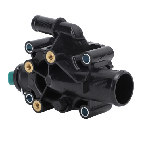 Conjunto da carcaça do termostato do líquido de arrefecimento, material resistente e durável em plástico e metal, compatível com Citroen C3, C4, 2