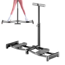 Skitrainer Training Equipment  Pelvic Floor Strengthening Machine  Foldable Glide Track Hip Trainer for Living Room, Gym, Bedroom, Workspace, Gray