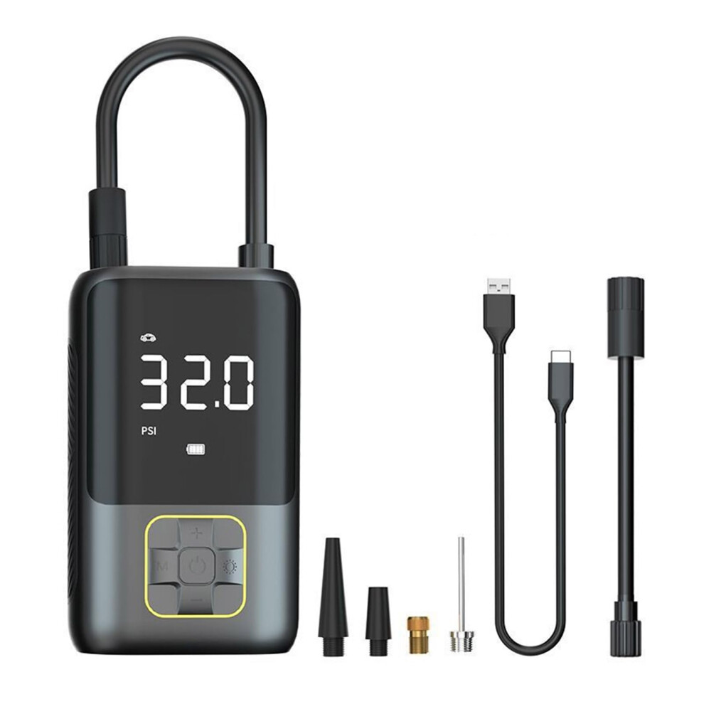 Tire Inflator For Car Bike Motorcycle Balls Air Compressor Pumps With Function Portable 9189345796760
