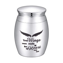 Mini Cremation Keepsake Urns for Human ashes Custom Stainless Steel Memorial Ashes Holder Cremation Jewelry
