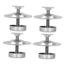 4Pcs Metal Beehive Feet Durable Ant Beehive Stand Base Easy Install Beehive Support for Beekeeping Resistant Bee Hive Feet Tool