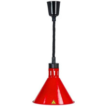 Food Warmers Food Insulation lamp Buffet Lifting Insulation lamp Food Barbecue Heating lamp Telescopic Insulation lamp Pizza Heating lamp(Rot) Red