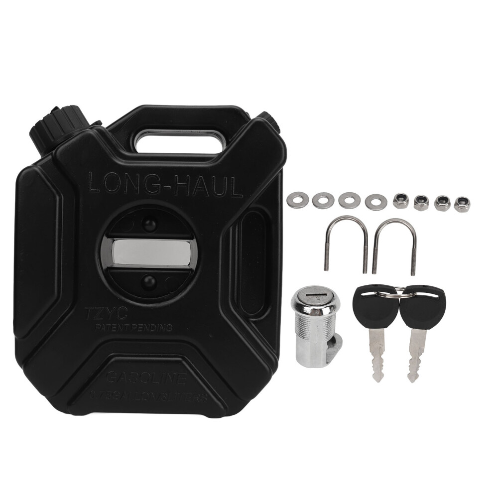 Portable Fuel Tank For Vehicle Refueling, Durable Anti-Corrosion Construction With Lockable Bracket And Adjustable Flow Rate, Heavy-Duty Transfer 9190834864662