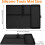 Barbecue Grill Mat  Heat Resistant Silicone Protector Drip Pad, Tools Holder Black 4