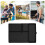 Barbecue Grill Mat  Heat Resistant Silicone Protector Drip Pad, Tools Holder Black 3