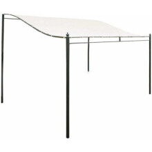 Toile de protection solaire pour structure de gazebo, couverture extérieure imperméable et résistante aux UV, toile de remplacement pliable en