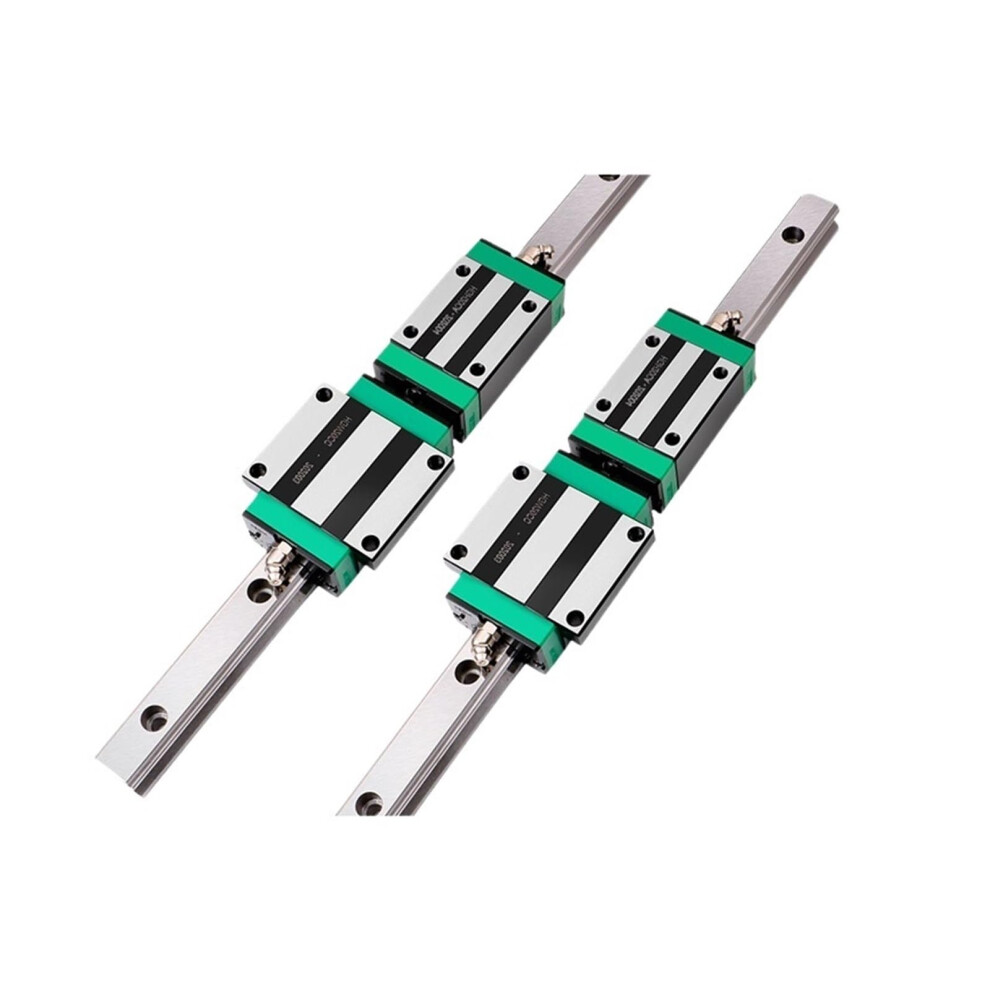 Linear Rails 2Pcs Hgr15 Hgr20 Hgr25 Hgr30 Guide Rail Square 4Pcs Hgh/Hgw Carriage Slides (Color : 2 Rails 4 Hgw20cc, Size : 700Mm) Ref: 8677 9426802165142