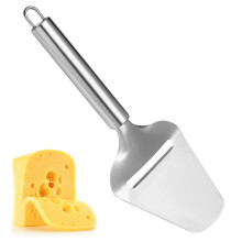 1 Pcs Cheese Slicer, MultiFunctional Manual Cheese Cutter, Stainless Steel for All Types Cheese (Silver)