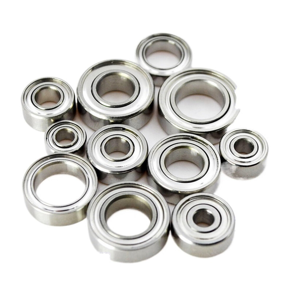 10Pcs Hybrid Ceramic Bearing Stainless Steel Sealed Carbon Brush Handpiece Electric Nail Drill Bearing (5x10x4mm) 10Pcs 5x10x4mm