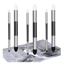6Pack Sketch Pen Dual Ended Washable Friction Sponge Brushes Sketch Wipe Reusable Blending for Student Artists