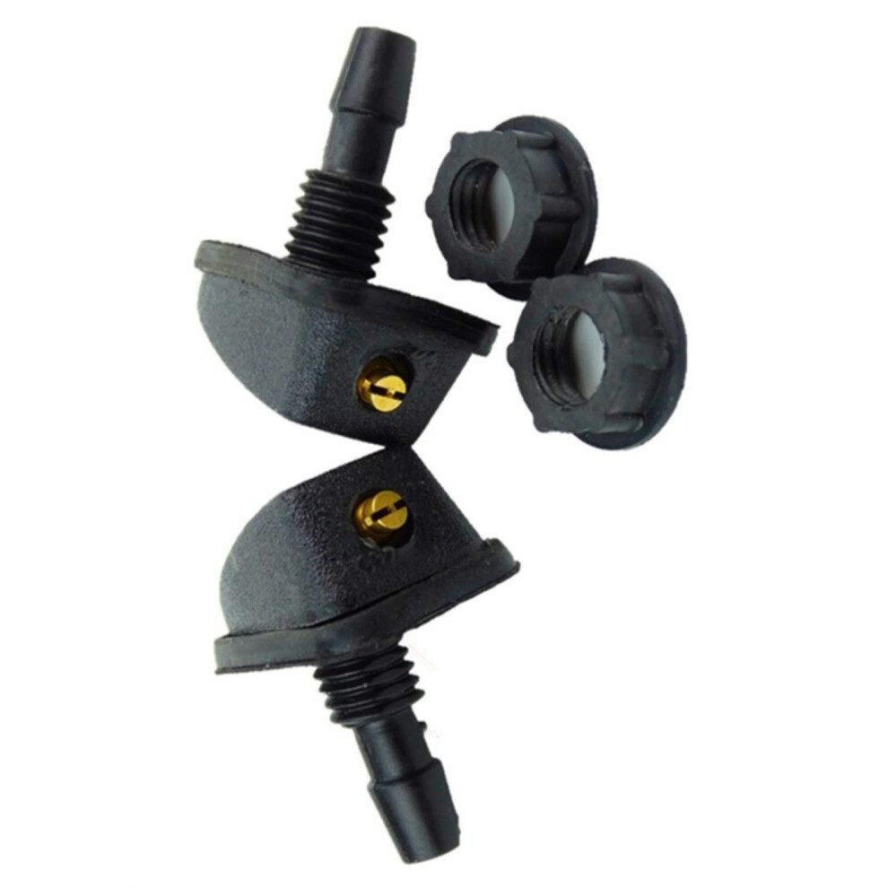 Car Front Windshield Wiper Nozzle Sprayer Kit Universal Ref: 8745 9412369718518