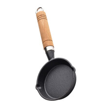 Mini Omelette Pan NonStick Small Pan Lid for Breakfast Cook Eggs Steak Pancakes Safe Handle Design