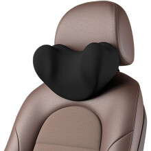 Pernă auto pentru ameliorarea colului uterin, material respirabil, suport confortabil pentru design ergonomic și spumă cu memorie (negru),