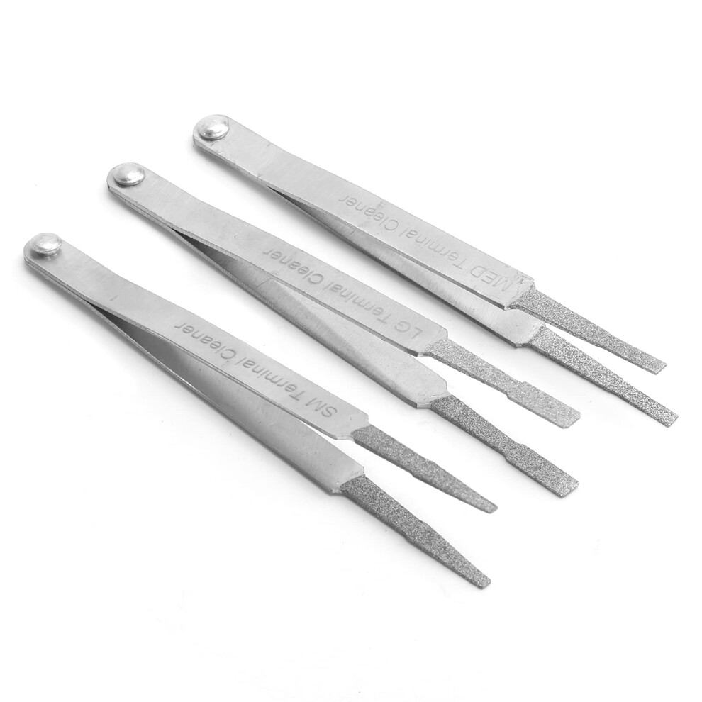 Anschluss Cleaner Set, 3Pcs Metal Terminal Extractor Cleaner For Small Spade Terminals 9426802172317