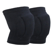 Sports Knee Pads 1 Pair Pads Breathable Press Outdoor Protection Knee Cap Volleyball Silicone Knitted Universal Knee Pads (L)