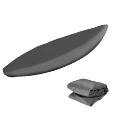Canoe cover,kayak cover,Waterproof Resistant Storage Cover for Canoe(Gray,5.5m)
