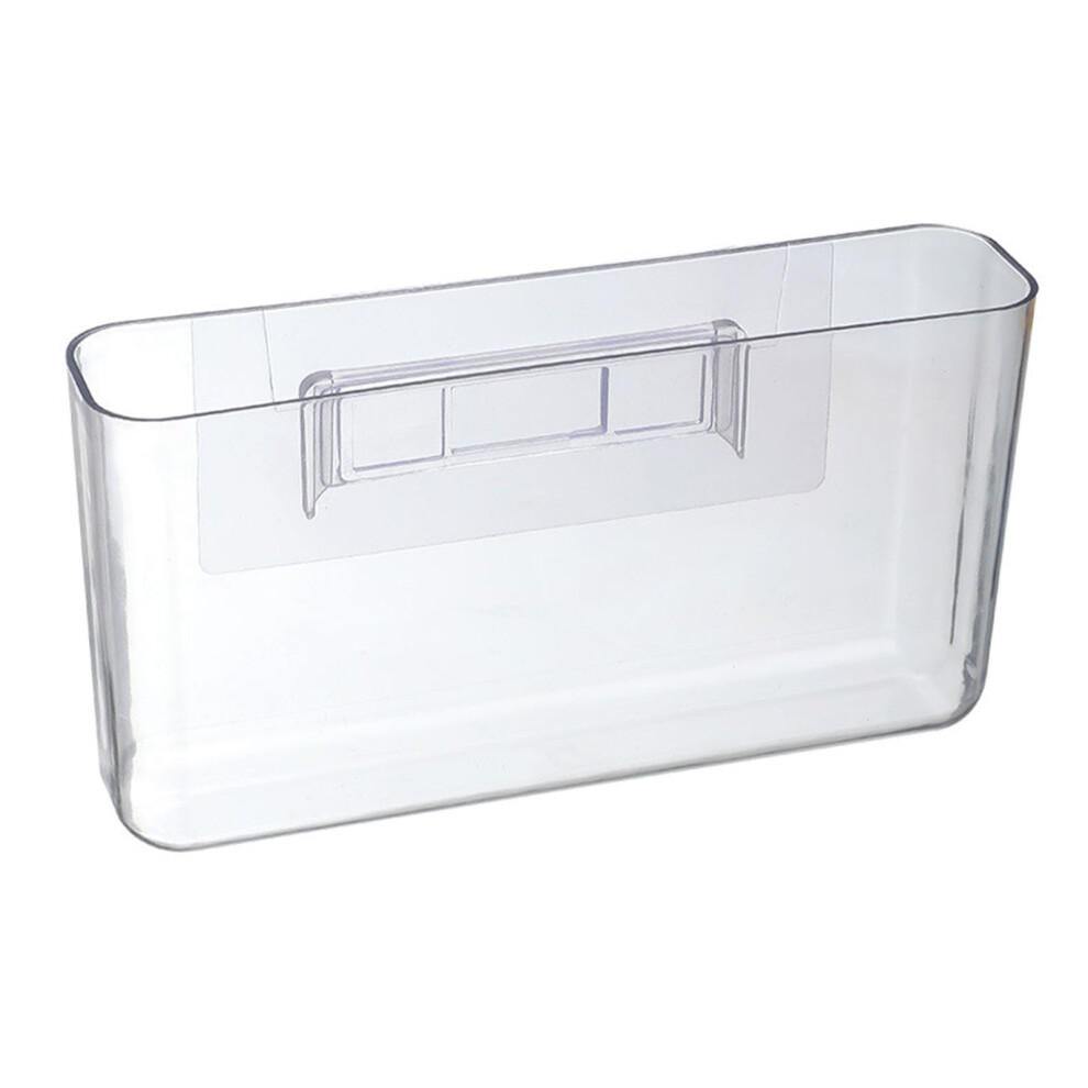 Adhesive Wall Mounted Warehouse Organizer Box Strong Transparent Telephone Holder For Dormitory Practice Savings 9412369721082