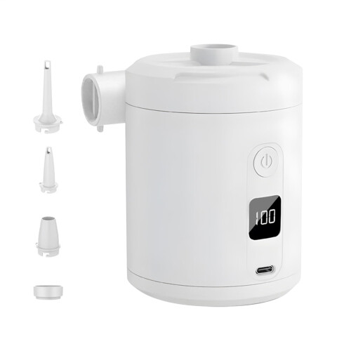 USB Charging Camping Air Bed Pump with Quick Fill and Digital Display