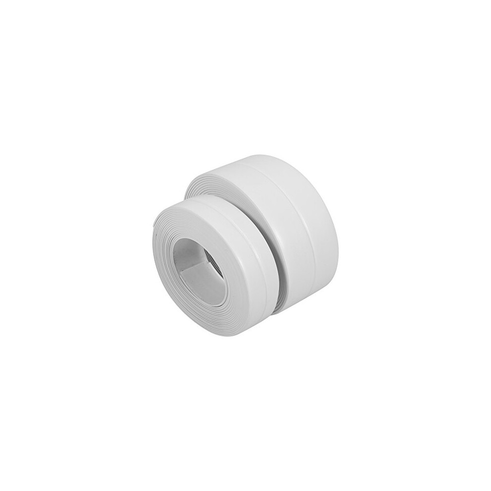 Selfadhesive Sealing Tape, 2 Pieces, Wall Sealing Tape, Bathroom Sealing Tape, For Bathtub/Kitchen/Toilet, White, 22 Mm X 3.2 M 9426802171778
