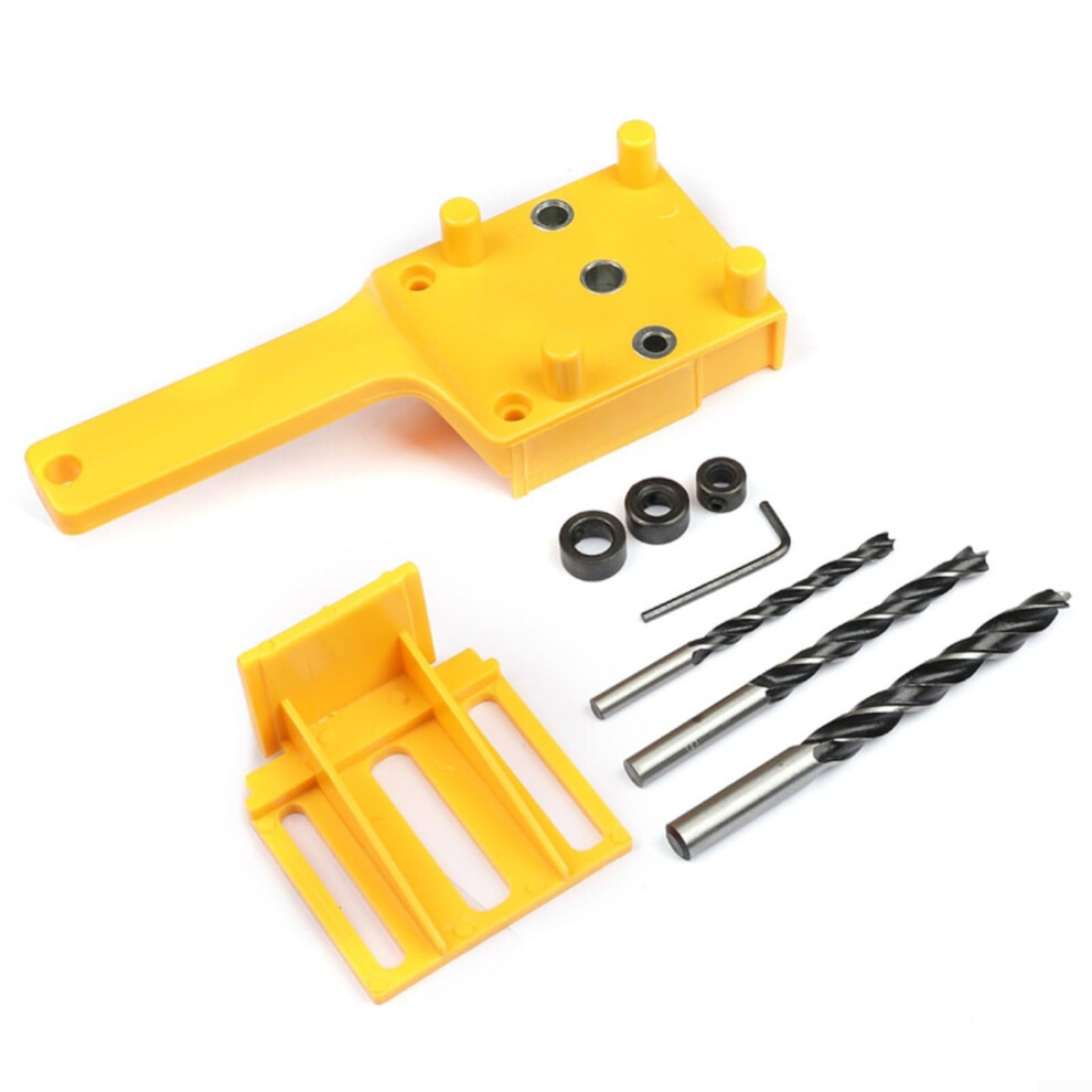 Stanzlochlocator Woodworking Drill Locator Selfcentering Doweling Jig 6/8/10 Mm Spotting Drill 9365049677486