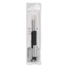 2 Pieces Sponge Pen for Mixing, Sketch Pen Drawing Blending Stumps, Double Head Sponge Pen, Pencil Sponge Sketch 2 Sizes