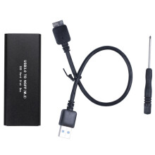 3X M.2 Ssd Till Usb 3.0 Extern Ssd Reader Converter Adapter-Hölje med Uasp, Support Ngff M.2 2280 2260 2242 2230 Ssd med Nyckel B/Nyckel B+M