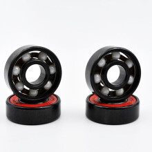4 Pieces 608 2RS Hybrid Ceramic Ball Bearings 8 * 22 * 7mm for Roller Skates Skateboard Wheels Miniature Bearings 4Pcs