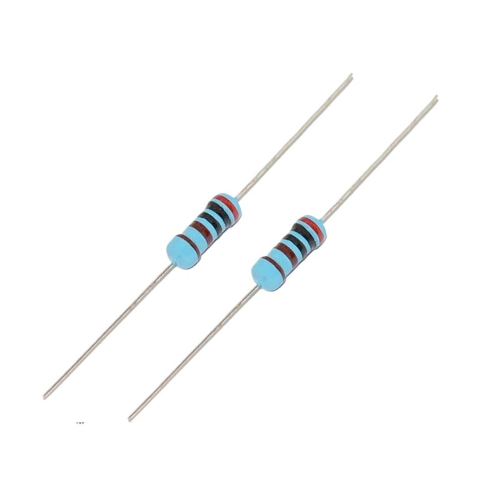 Pack Of 50 1/2W Film Resistors 1.1220 Ohm 1% 0.5W 0.1R10m 50Pcs 9365049677844