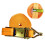 2pcs Cargo Binding Device with Hook Tensioner for Secure Luggage Transport Durable Strap 1