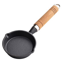 Mini Cast Iron Frying Pan for Small Meals Home Outdoor Use Lightweight