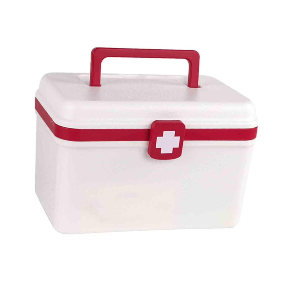 First Aid Kits, Box, First Aid Case, Storage Case, Container, Portable Storage Organizer, Double Layer