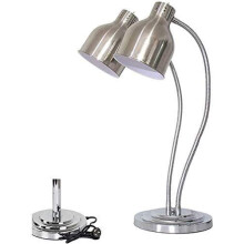 Portable 250 Watt Heat Lamp Food Warming Lamp Single/Double Bulb Buffet