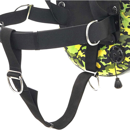 1Pc 5cm Crotch Strap Adjustable Dive Crotch Strap With Loop Technical Dive Diving Gear BCD Accessory 1