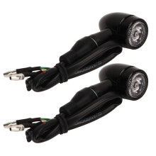Universelle LED-Motorradblinker, Rücklichter, Bremslichter, Mini-Größe, bernsteinfarbenes, gelbes und rotes Licht, Seitenmarkierungsleuchten, hohe