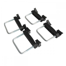 Kit di montaggio per morsetti a U per portapacchi da tetto per auto, clip di fissaggio universale per telaio portabagagli