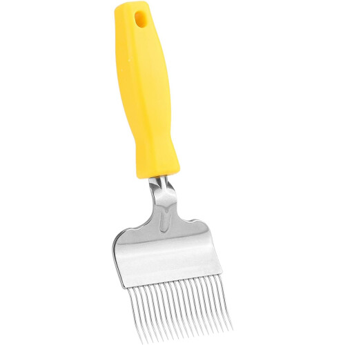 Stainless Steel Beekeeping Uncapping Fork for Raking Off Capping and Checking Varroa 2