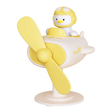 USB Desk Fan Small Cooling Fan USB Powered Little Yellow Duck Shape Multiangle Adjustment Desk Fan Little Yellow Ducks