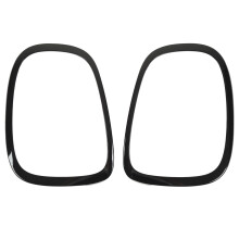 Molduras para as lanternas traseiras esquerda e direita, compatíveis com MINI COOPER, com design à prova de umidade e acabamento brilhante.