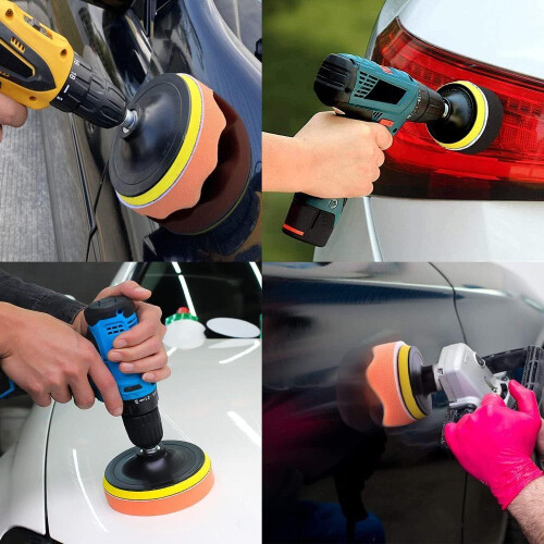 Σύστημα Pro Buffing, σφουγγάρια γυαλίσματος λεπτομερειών για κέρωμα χρωμάτων παλτών, 2