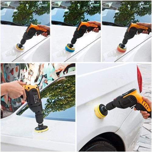 Σύστημα Pro Buffing, σφουγγάρια γυαλίσματος λεπτομερειών για κέρωμα χρωμάτων παλτών, 1