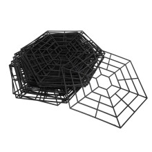 Pond Fish Protector Net, Plastic Floating Netting with Clips, 20 Set Pond Supplies Avoid Heron Deterrent, Fish Guarding for Secure Pond