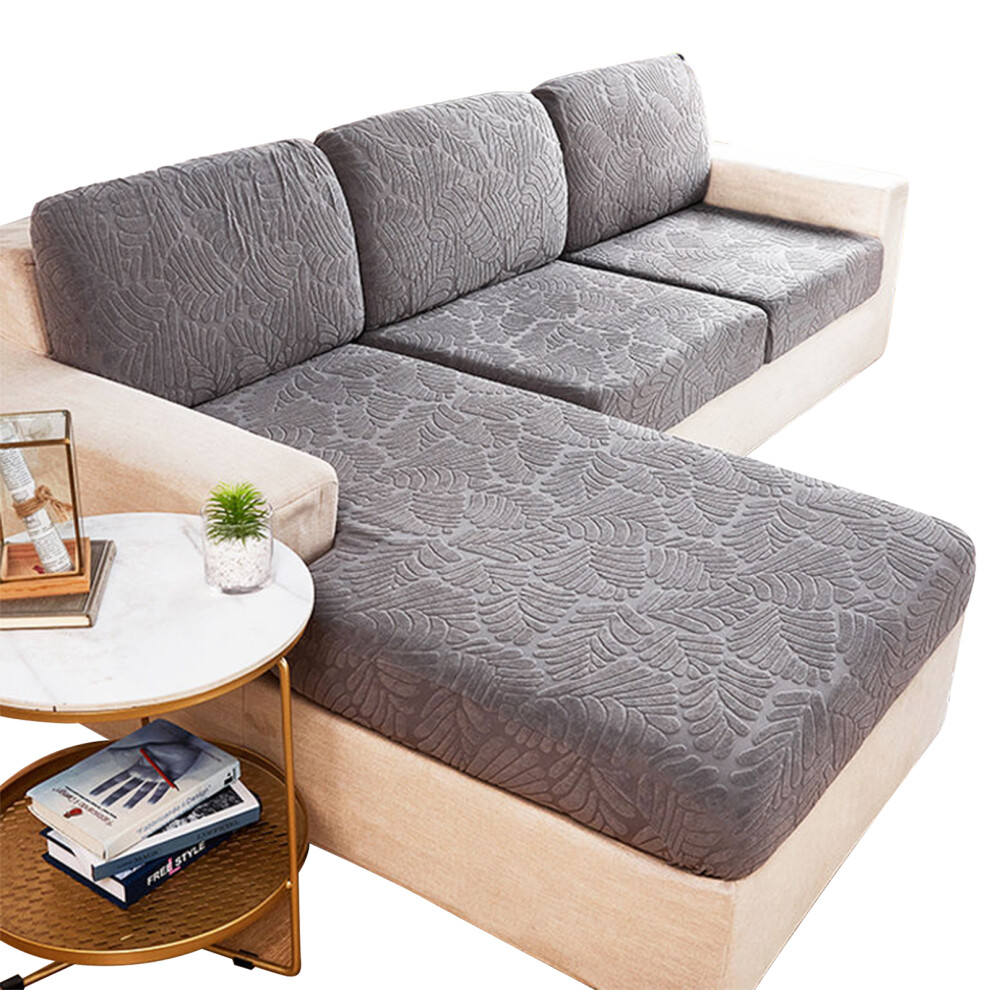 Universal Sofa Slipcover Stretch Couch Cover L Shape Sofa Covers Full Protection Eco Soft Jacquard Fabric Easy Care Four Seasons Cover
