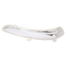 Lente do indicador de direção lateral para Citroen C3 2016, luz de seta do espelho retrovisor com fácil instalação e design elegante, indicador