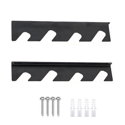 Efficient Wall Mounted Organizer for Garden Tools, Adjustable Storage Slots to Prevent Tangling and Quick Access