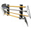Efficient Wall Mounted Organizer for Garden Tools, Adjustable Storage Slots to Prevent Tangling and Quick Access 3