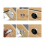 Smart Electronic Cabinet featuring Combination Lock and Keyless Door Lock with Dual Unlocking Options 3