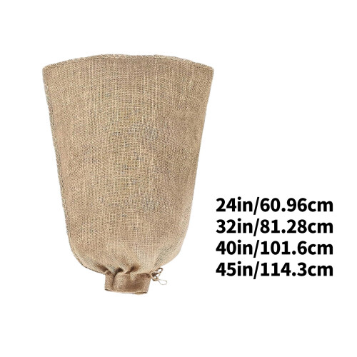 Garden Plant Shrub Protecting Drawstring Bag Winter Tree-45in 2