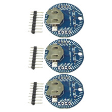 Realtime Clock Module DS3231SN Timing Module Communication Memory Microcontroller Electronic Project Timing Pin Header set of 3