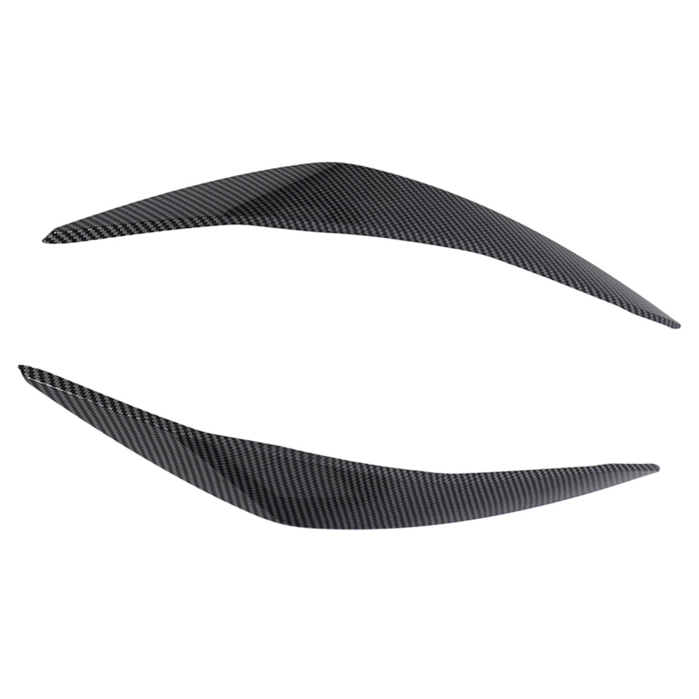 Piano Headlight Eyelid Exterior Accessories For Car Headlamp Scratch Resistant Stylish Design Uv Coating Luxurious Appearance Durable Black 9190834868943