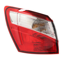 Achterlicht complete set, goed afgedichte constructie, eenvoudig te installeren remlicht voor Qashqai J10SUV 2010-2014, LED met hoge helderheid,